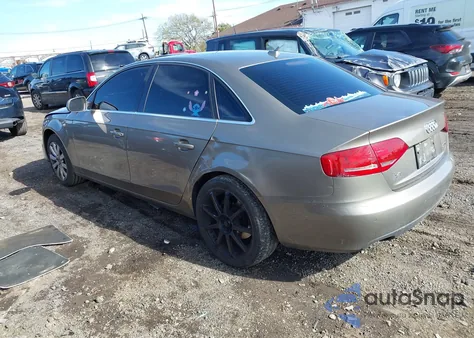 2010 Audi A4 2.0T Premium z USA, uszkodzony, nr VIN WAUEFAFL4AN055435